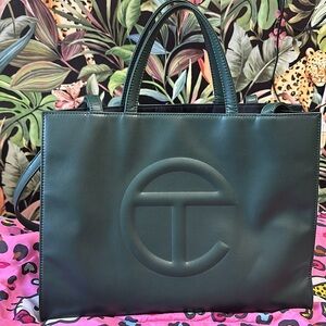 Green medium Telfar shoulder bag